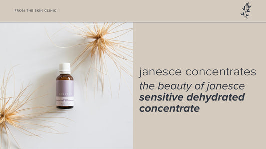The beauty of Janesce Sensitive Dehydrated Concentrate