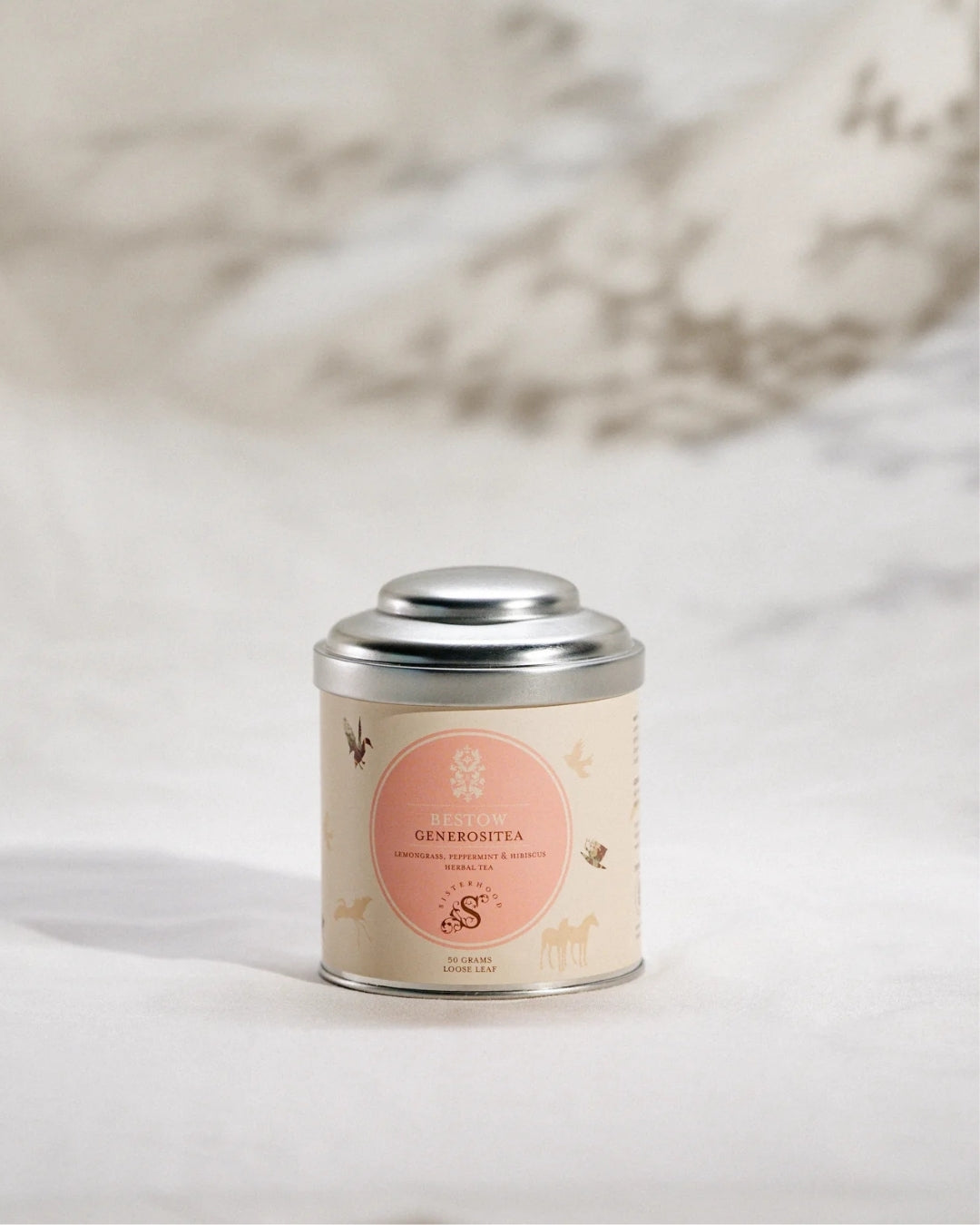 Bestow Generositea Tin + Bestow Treats II Cookbook