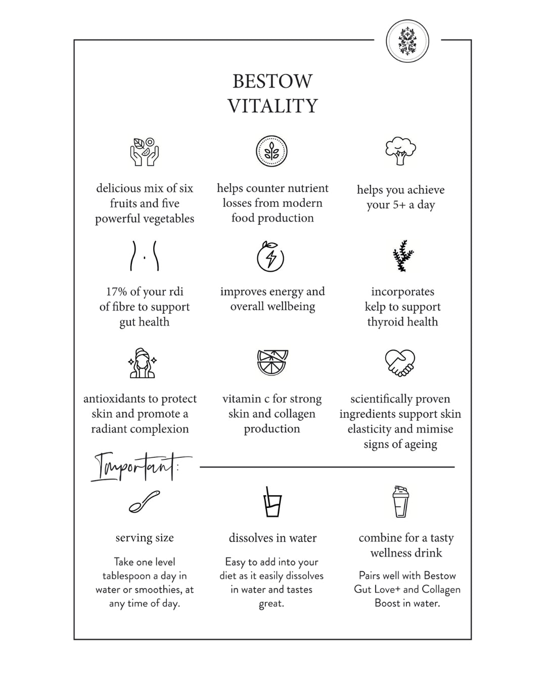 Bestow Vitality