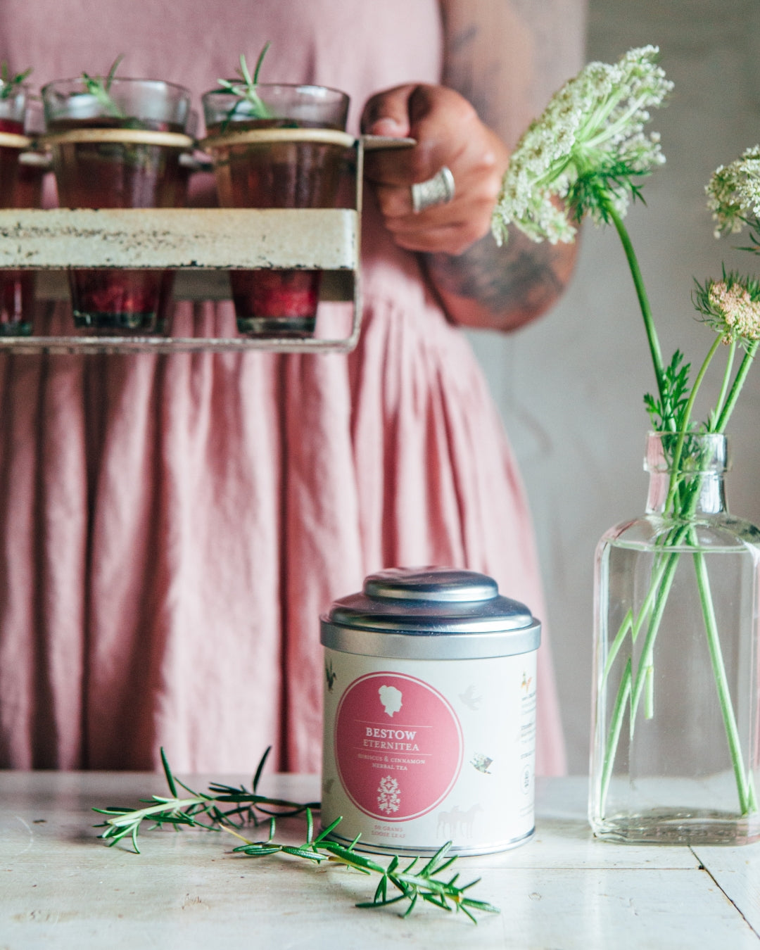 Bestow Eternitea Organic Herbal Tea Tin