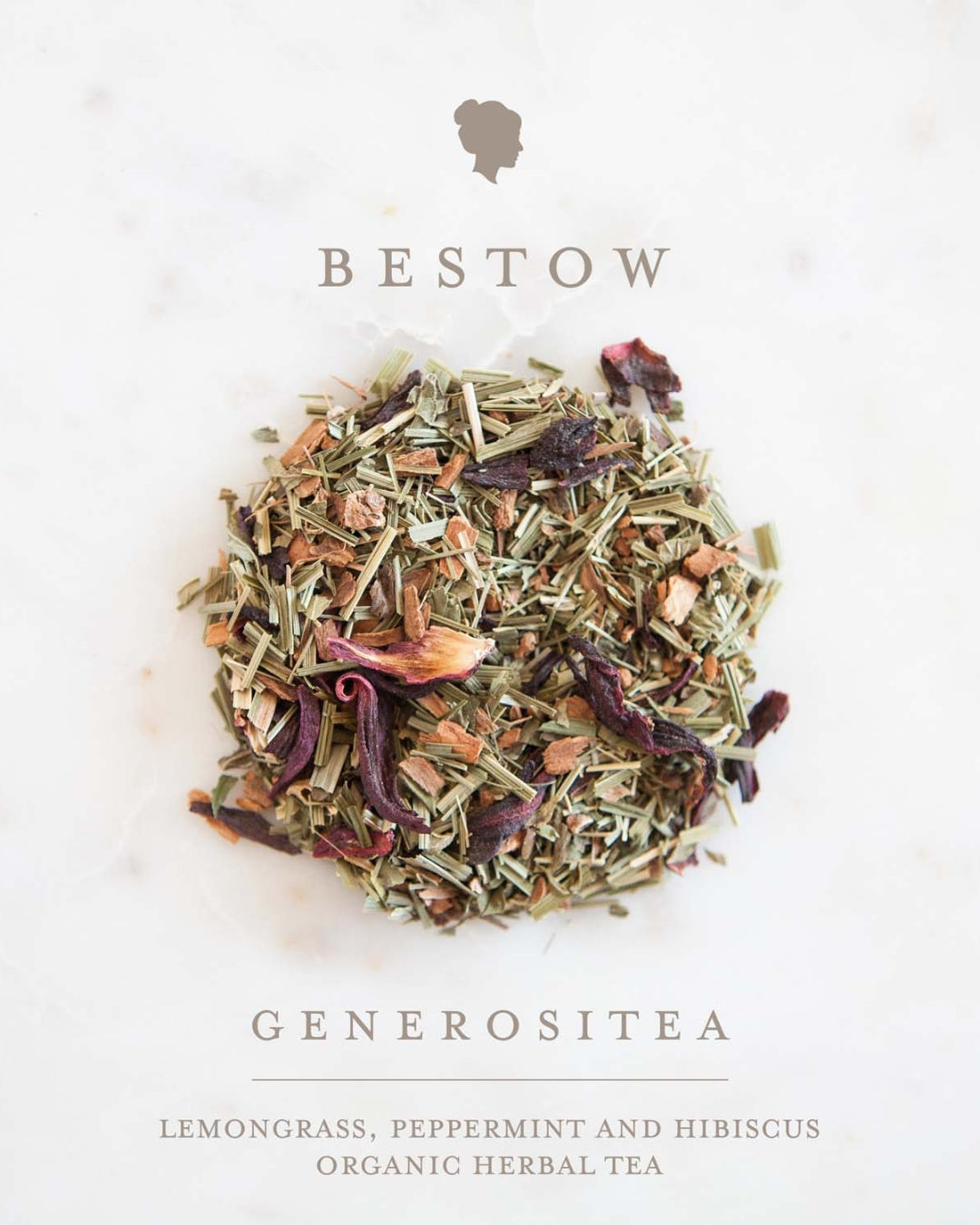 Bestow Generositea Organic Herbal Tea Tin