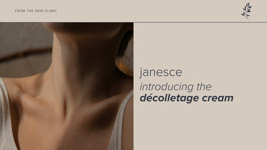 Introducing the Janesce Décolletage Cream: Nourish and Protect Your Skin