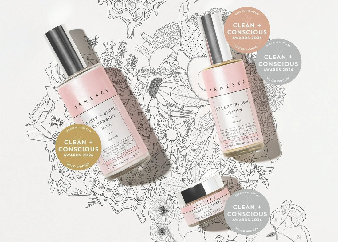 Janesce wins gold: Clean + Conscious Awards 2026