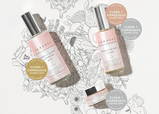 Janesce wins gold: Clean + Conscious Awards 2026