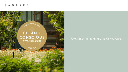 Janesce Wins Clean + Conscious Gold Award 2025