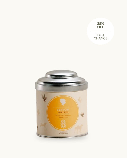 Bestow Puritea Organic Herbal Tea Tin