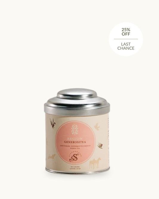 Bestow Generositea Organic Herbal Tea Tin