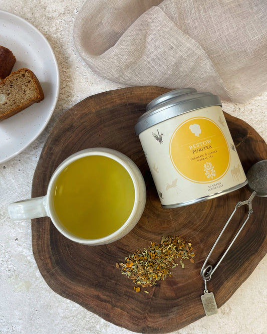 Bestow Puritea Organic Herbal Tea Tin