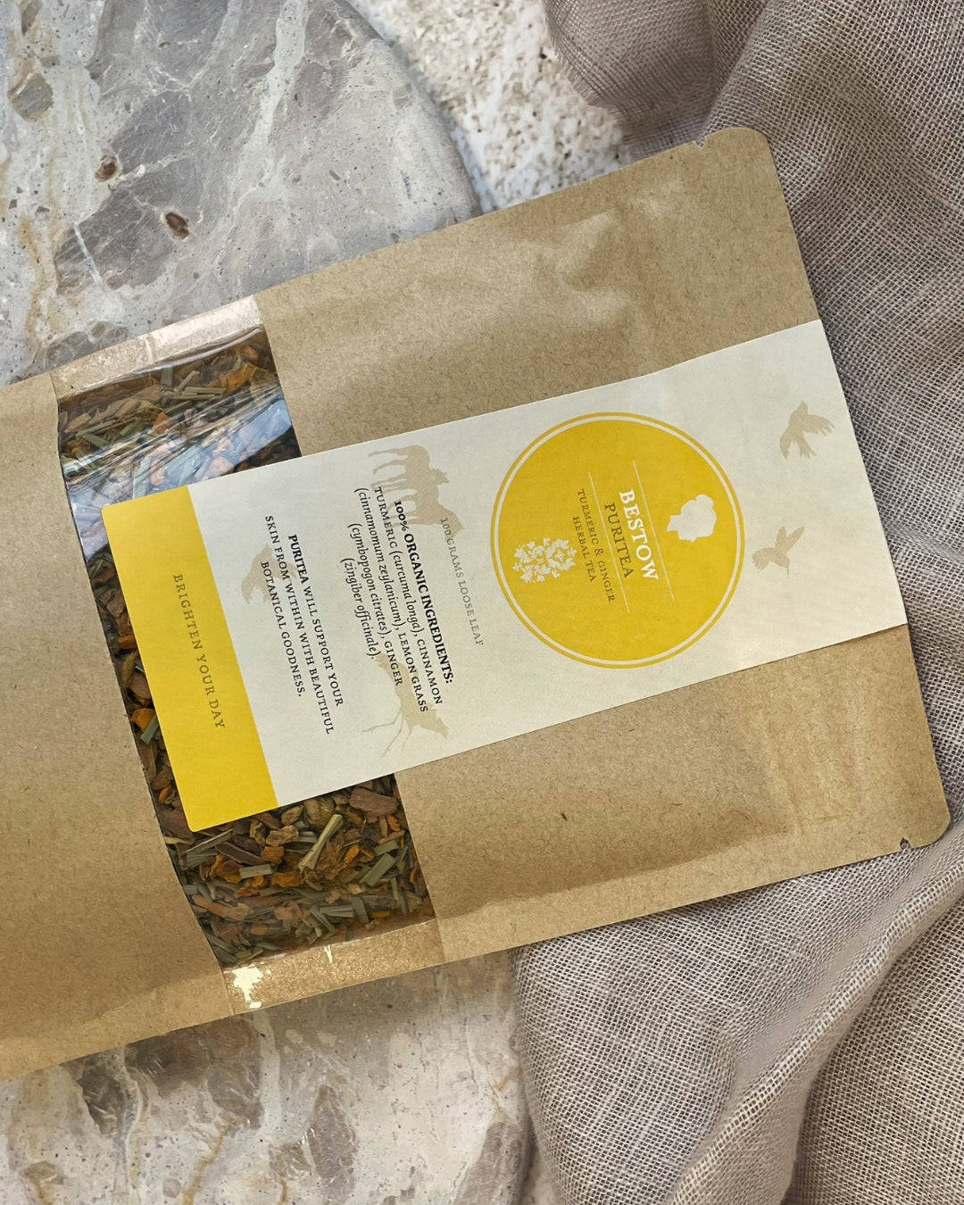 Bestow Puritea Organic Herbal Tea Refill