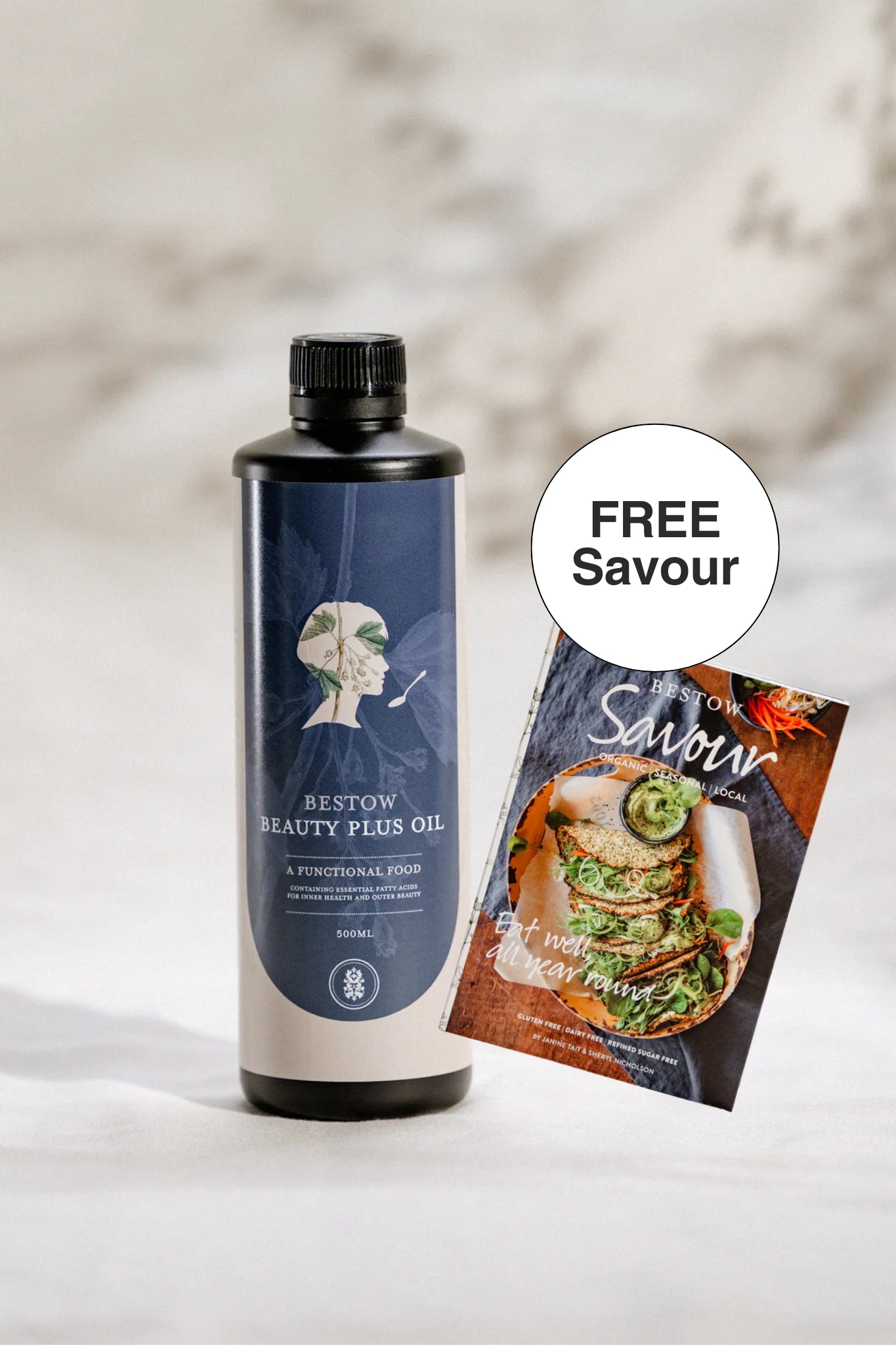 Bestow Beauty Plus Oil + FREE Savour