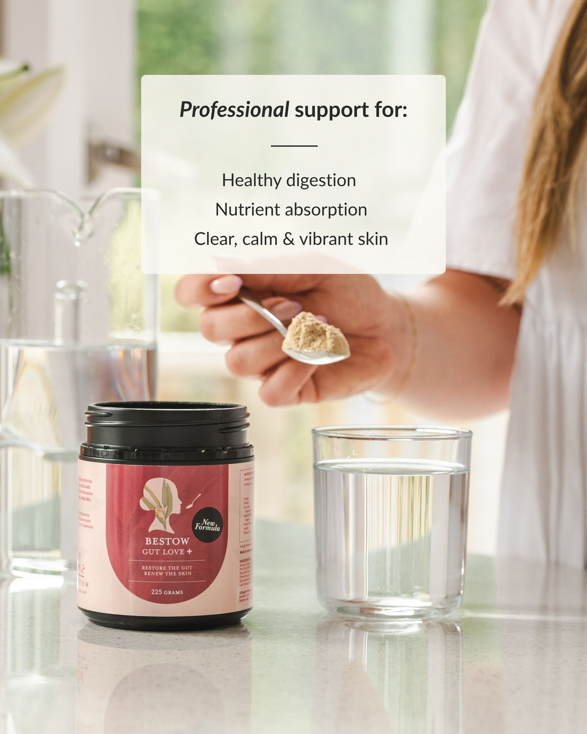 Gut Love Powder (with FREE Bestow Vitality Powder)