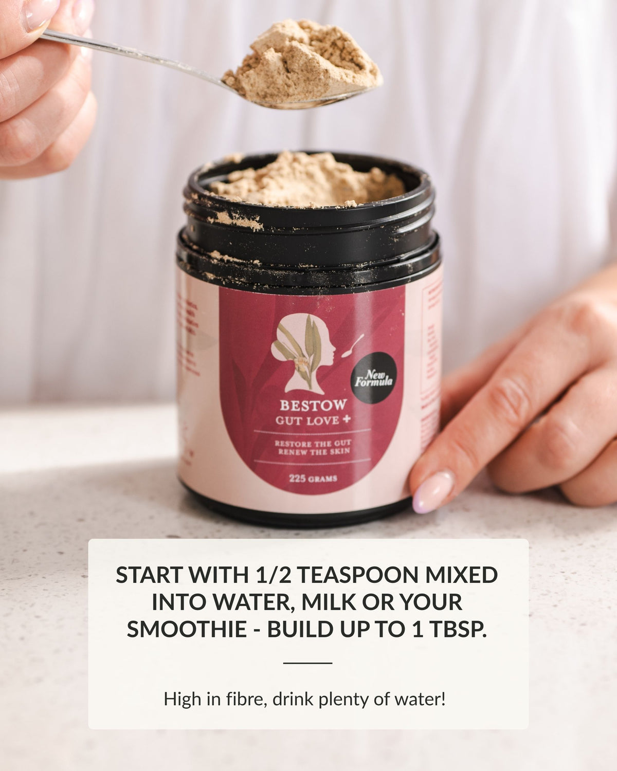 Gut Love Powder (with FREE Bestow Vitality Powder)